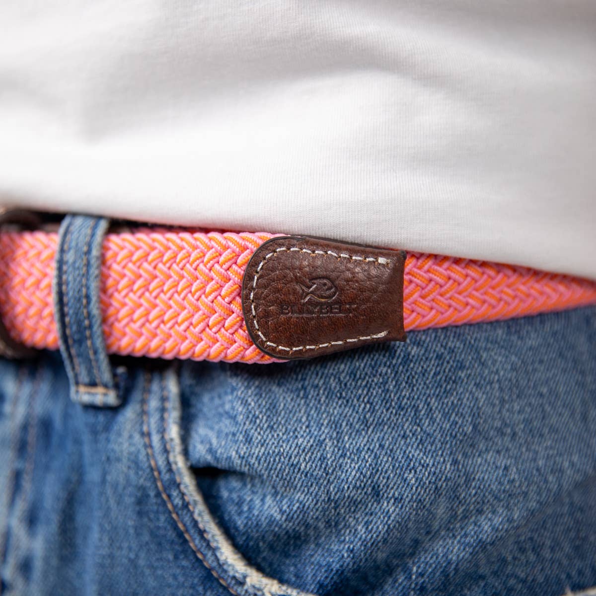 Cintura intrecciata elastica Miami regolabile