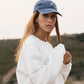 Cappellino baseball washed blu