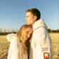 Felpa hoodie Snugger in poliestere riciclato
