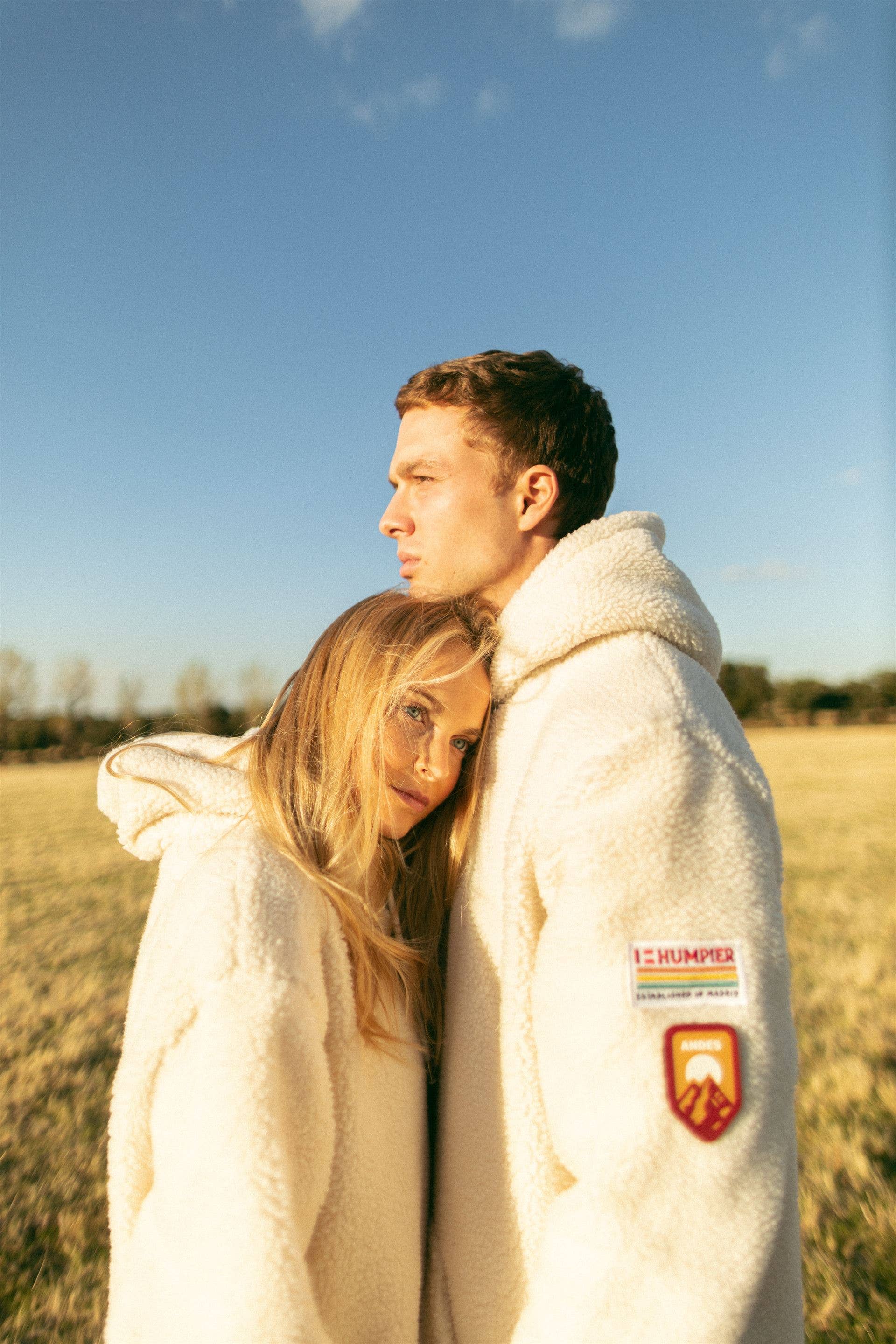 Felpa hoodie Snugger in poliestere riciclato