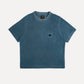 T-shirt donna Garceta tinta a pigmenti verde olmo