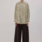 Camicia oversize a stampa mini leopardata