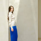 Dolcevita a coste in lana merino extra fine