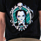 T-shirt Wednesday Addams con grafica Netflix