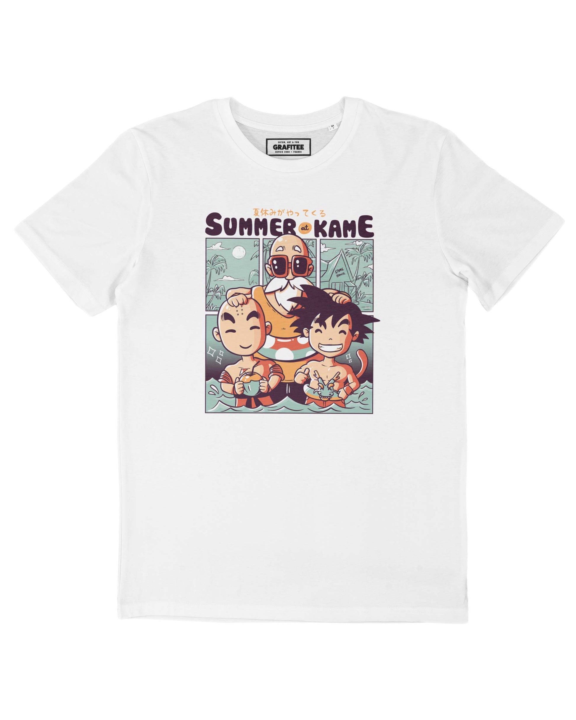 T-shirt estiva Summer at Kame Dragon Ball