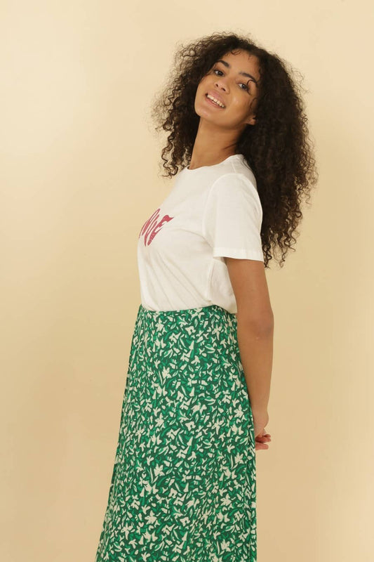 T-shirt Tomy da donna con stampa LOVE