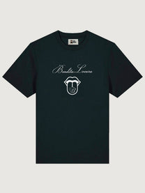 T-shirt Bendita Locura Loco Monky nera
