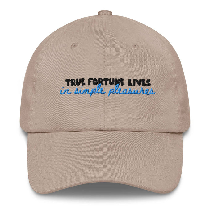 Cappellino baseball ricamato Vera Fortuna
