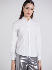 Camicia slim fit in cotone