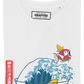 T-shirt Magikarp Onda in cotone biologico