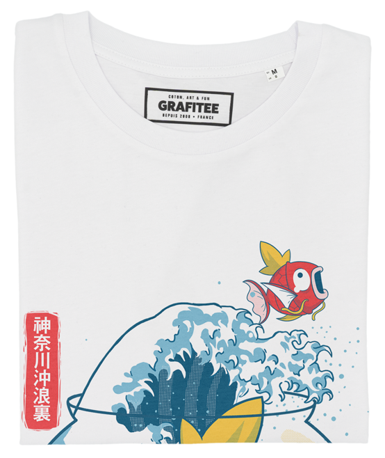 T-shirt Magikarp Onda in cotone biologico