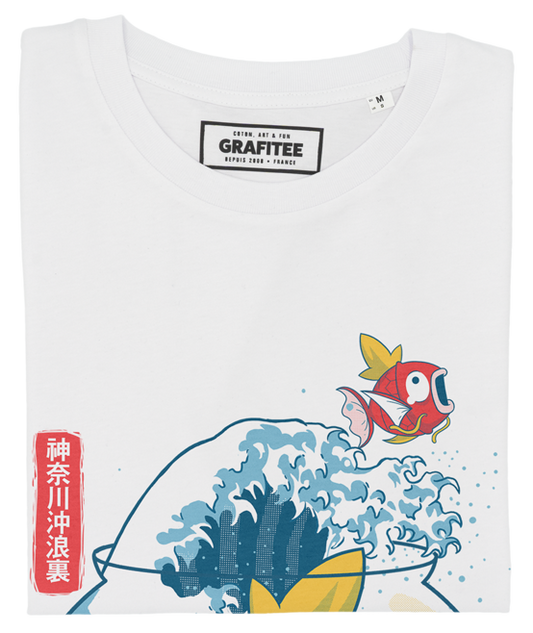 T-shirt Magikarp Onda in cotone biologico