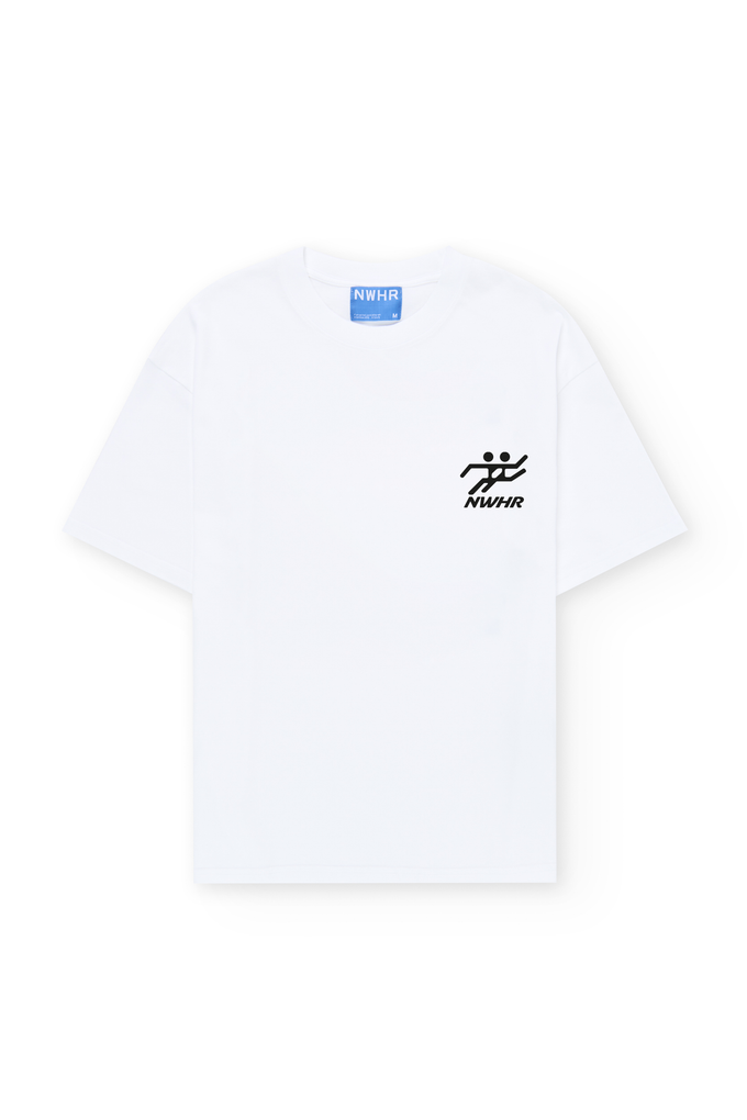 T-shirt oversize Nowhere to Go in cotone organico
