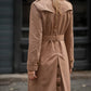 Trench lungo classico da donna