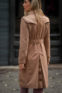 Trench lungo classico da donna