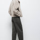 Pantaloni slim essenziali con tasche laterali