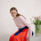 Maglione girocollo in cotone fine