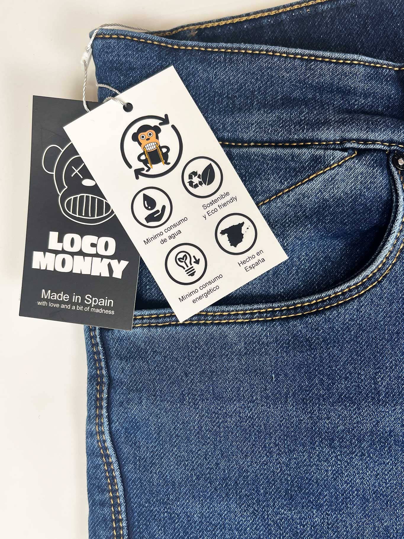 Jeans uomo Gorilla lavaggio denim