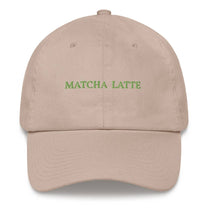 Cappellino Dad Hat “Matcha Latte” Ricamato