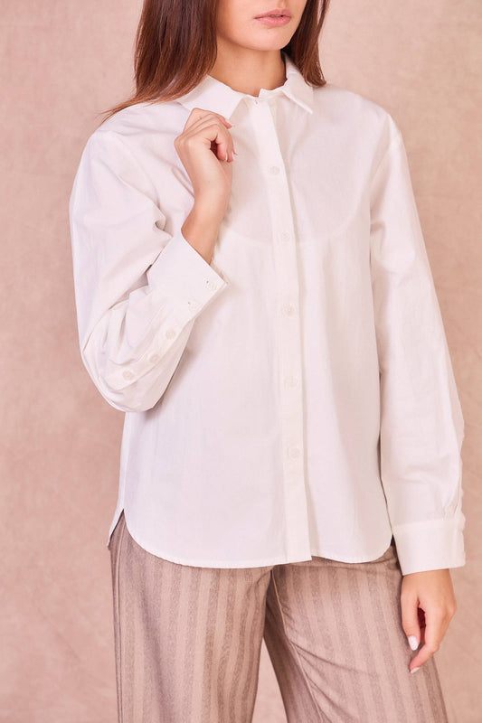 Camicia Alexandra in cotone con bottoni