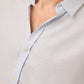 Camicia button-down Valencia a righe azzurre da uomo