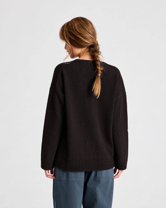 Maglione Emely in lana d’agnello biologica GOTS