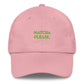 Cappellino baseball “Matcha Please” ricamato
