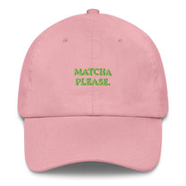 Cappellino baseball “Matcha Please” ricamato