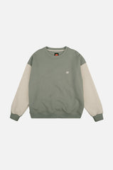 Maglione oversize color block Iron Veil da donna