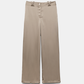 Pantaloni palazzo a gamba larga con tasche