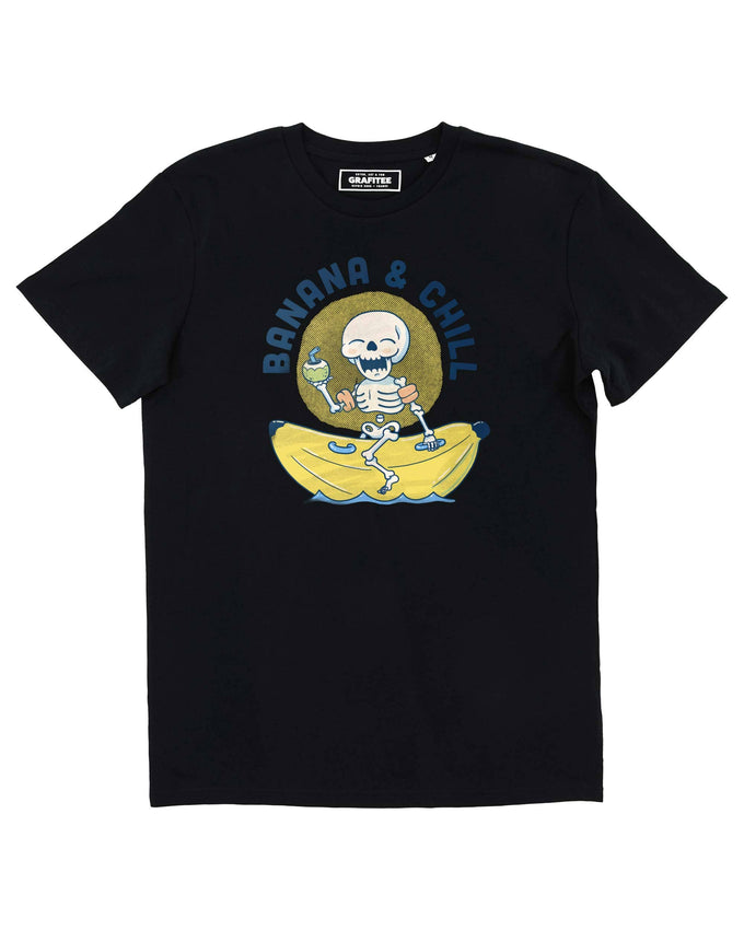 T-shirt Banana & Chill con stampa divertente