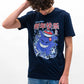 T-shirt unisex in cotone biologico con grafica videogame Year of Ghost