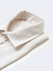 Camicia corta in lino Lido Nature
