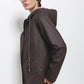 Parka con cappuccio e coulisse regolabile