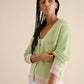 Cardigan in maglia di cotone con bottoni