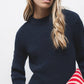 Maglione a maglia strutturata