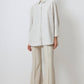 Camicia oversize in misto cotone
