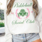 Felpa Oversize Pickleball Social Club