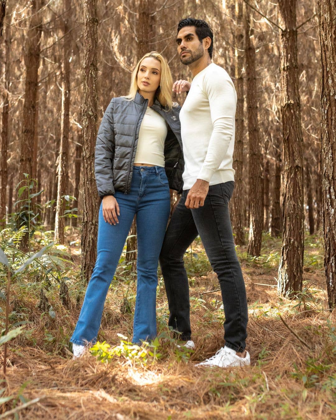 Maglione in cotone Pima avorio