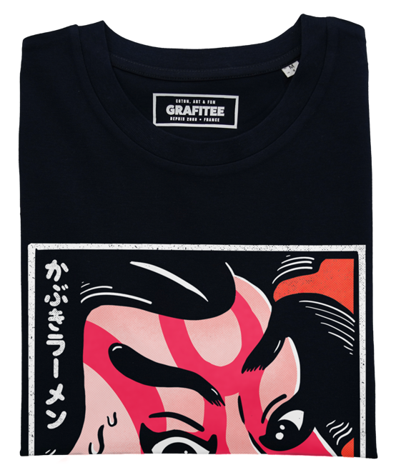 T-shirt Kabuki e Ramen in Cotone Biologico