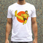 T-shirt umoristica pop culture stile Simpson Van Damme