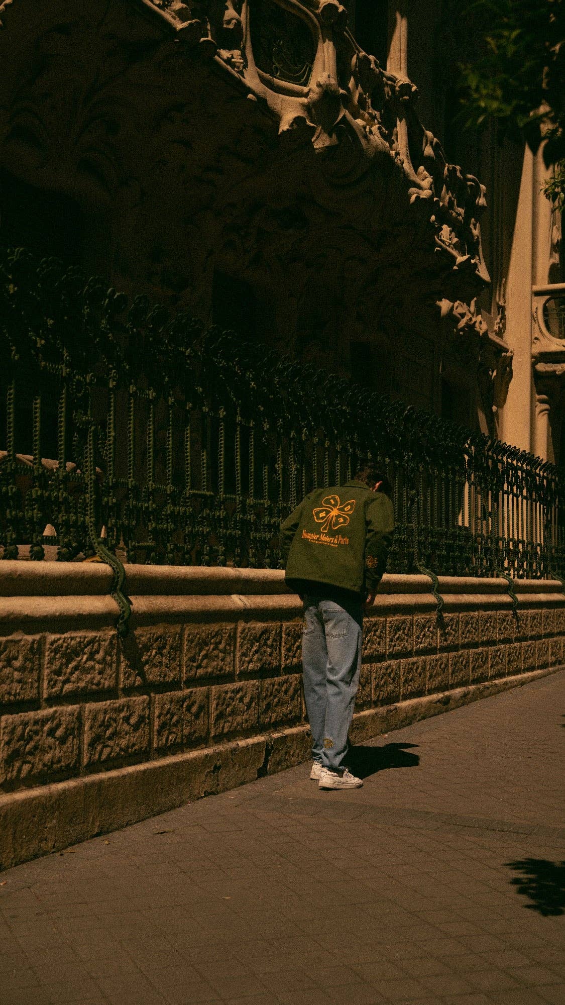 Jeans in denim di cotone biologico