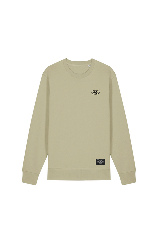 Felpa girocollo The Relayers in cotone biologico