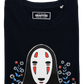 T-shirt Spirit Companion con stampa anime in cotone biologico