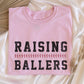 T-shirt oversize con grafica Raising Ballers