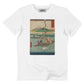 T-shirt unisex in cotone biologico GOTS con stampa Floating Raft Tom Sawyer