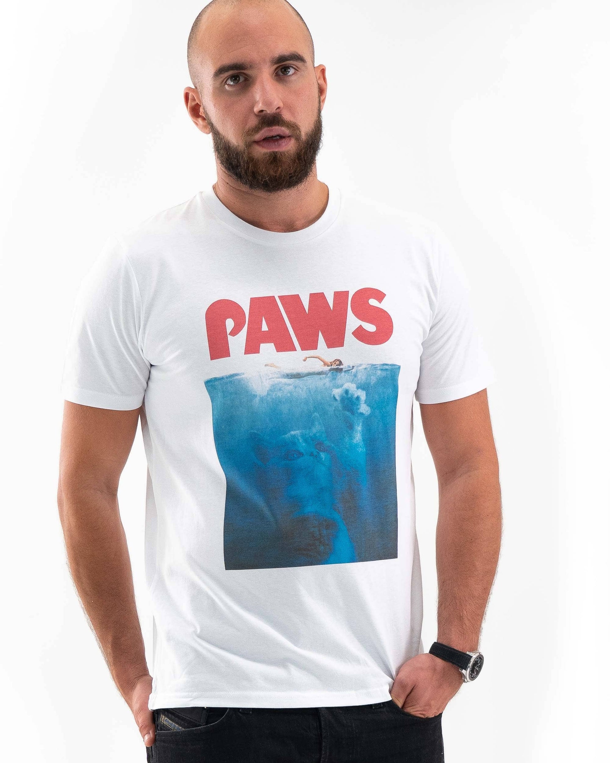 T-shirt Sea Kitten "Paws" a manica corta