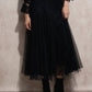 Gonna midi in tulle elegante
