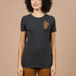 T-shirt donna Hand Eye nera