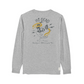 T-shirt a Manica Lunga Snake Riders in Cotone Organico